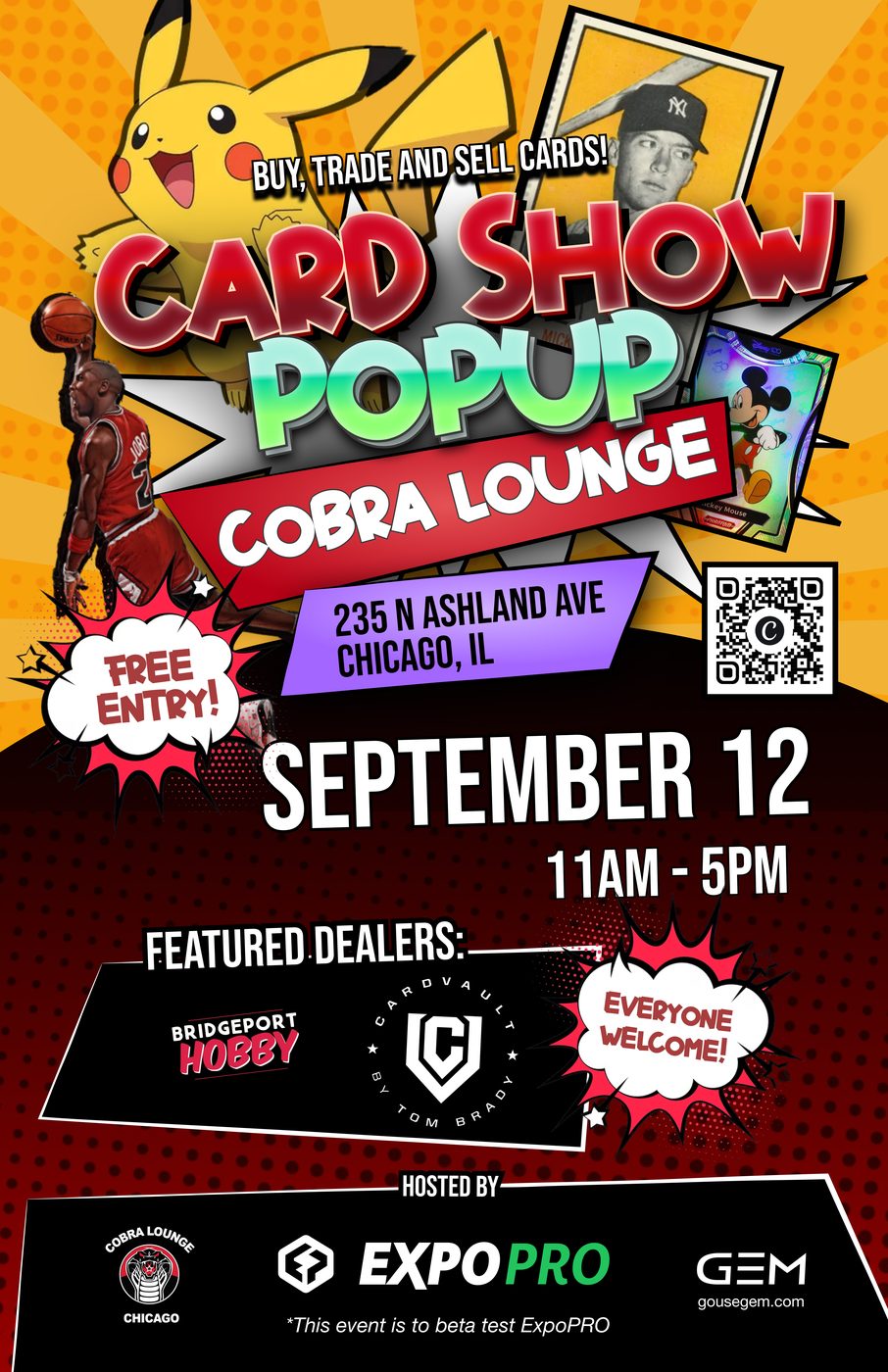 The Card Show Popup poster